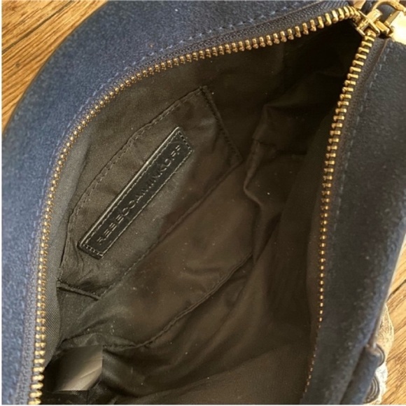 Rebecca Minkoff Blue Tassel Crossbody Bag - Picture 8 of 14